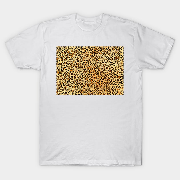 New Leopard Texture 5 T-Shirt by B&K